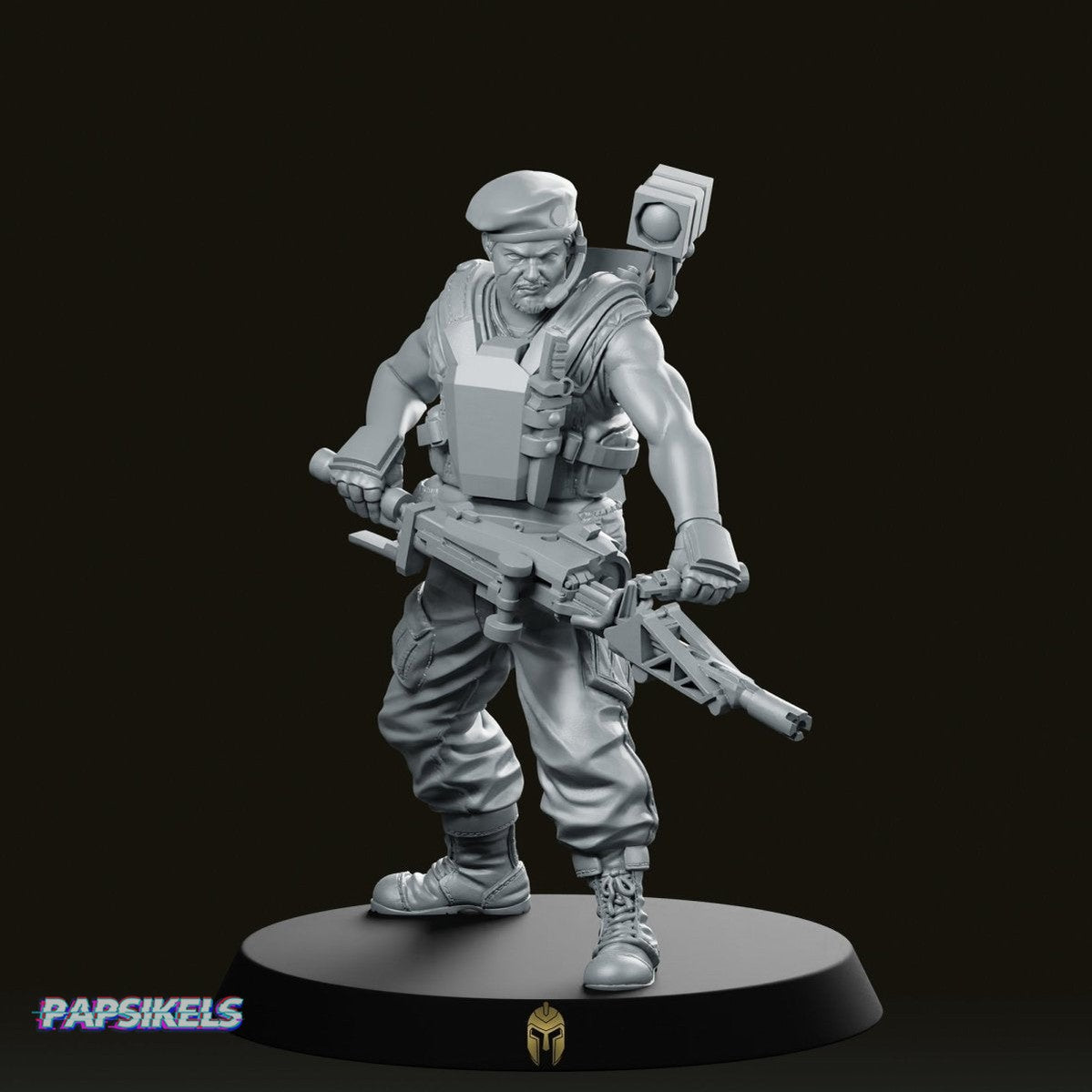 Soldier PFC Draydon Scifi Miniature