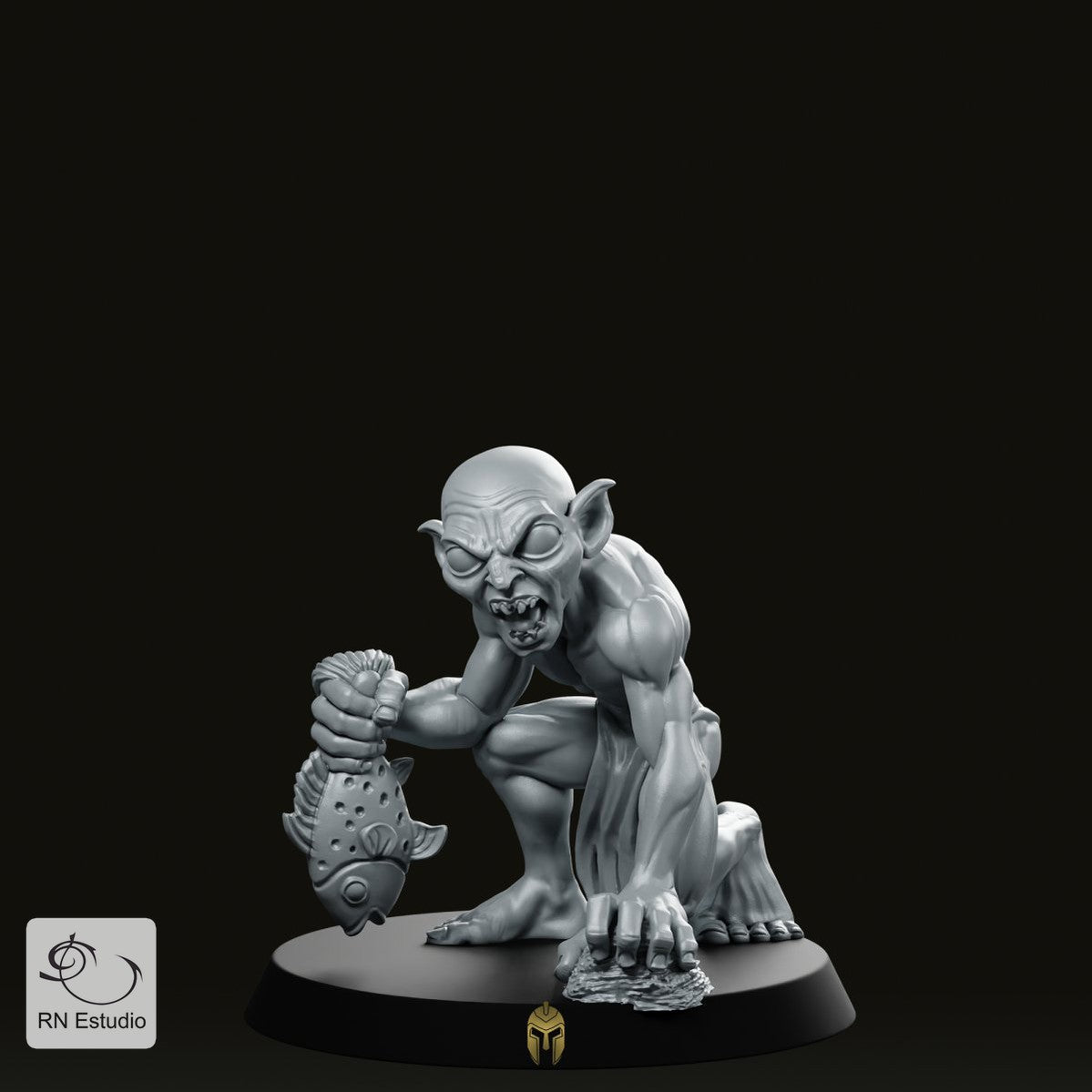 Squeez LOTR Dark Halfling Miniature
