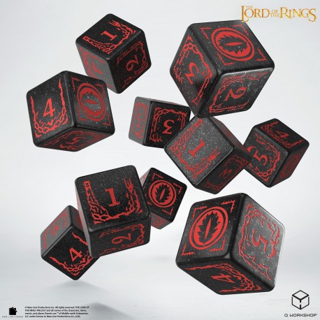 The Lord of the Rings: TCG 10x D6 - Mordor