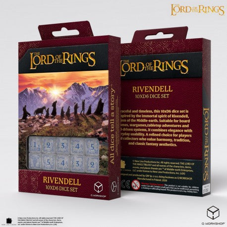 The Lord of the Rings: TCG 10x D6 - Rivendell Stone