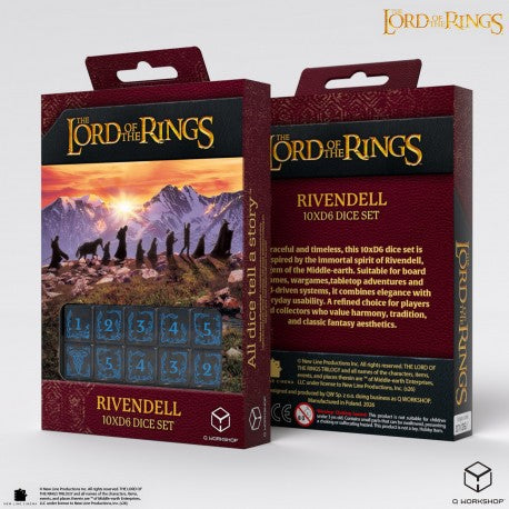 The Lord of the Rings: TCG 10x D6 - Rivendell Water