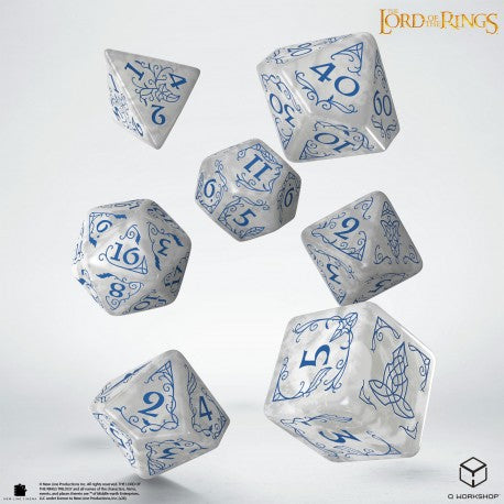 The Lord of the Rings: Rivendell Dice Set - Stone