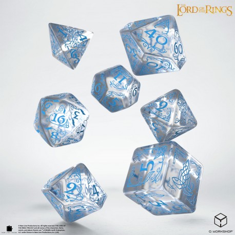 The Lord of the Rings: Rivendell Dice Set - Water