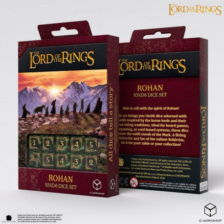 The Lord of the Rings: TCG 10x D6 - Rohan