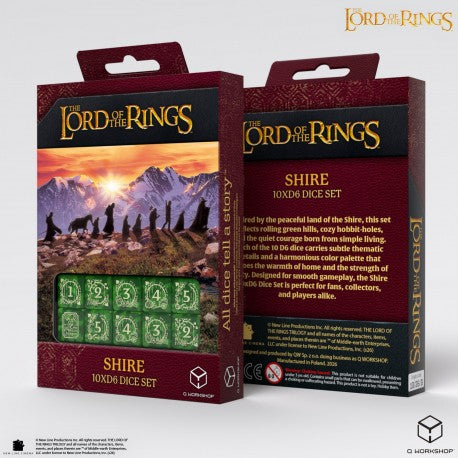 The Lord of the Rings: TCG 10x D6 - Shire
