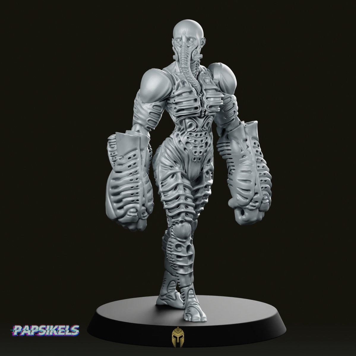 The Omegas Yurneyan Golem Exofists Miniature