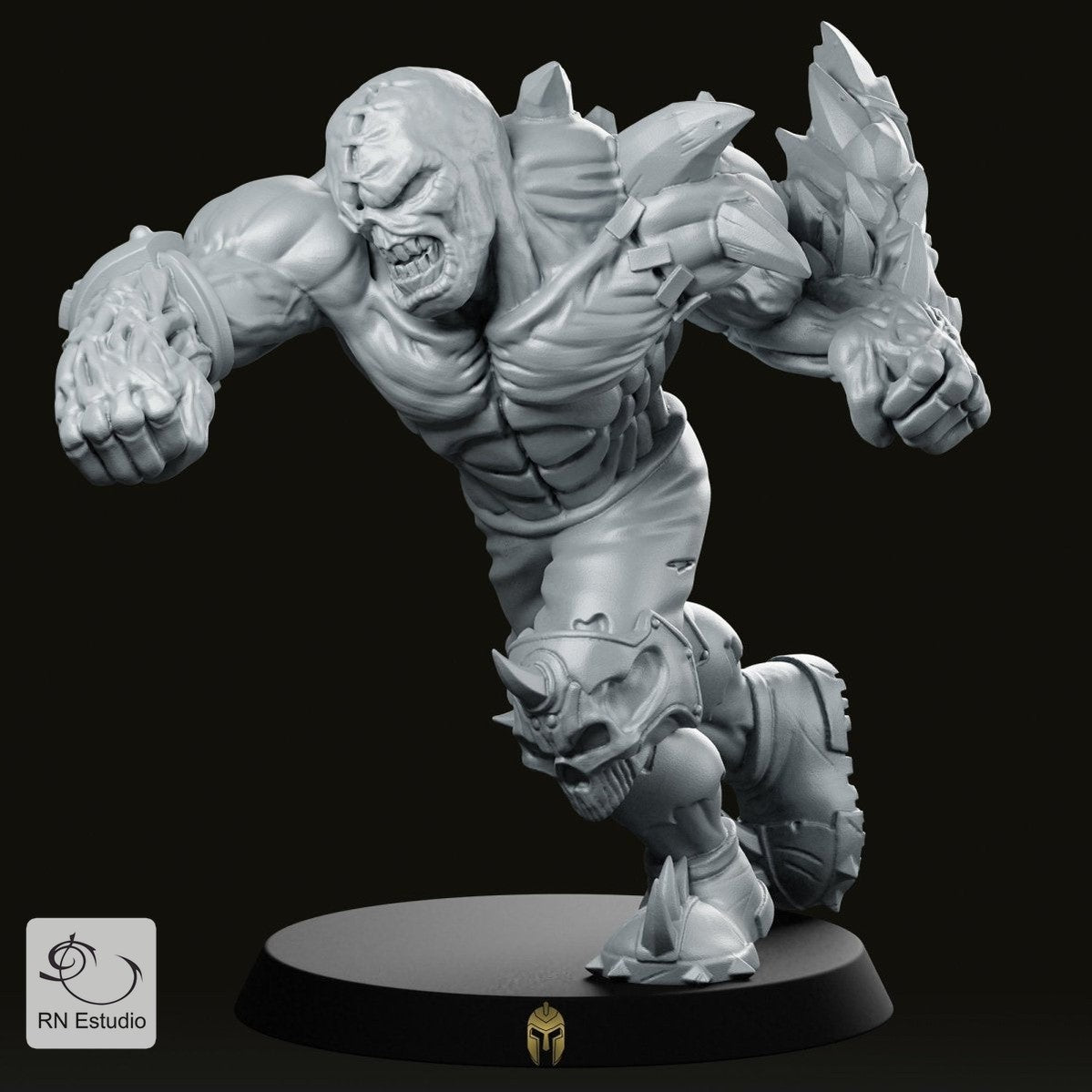 Undead Eternals Flesh Golem 1 Miniature