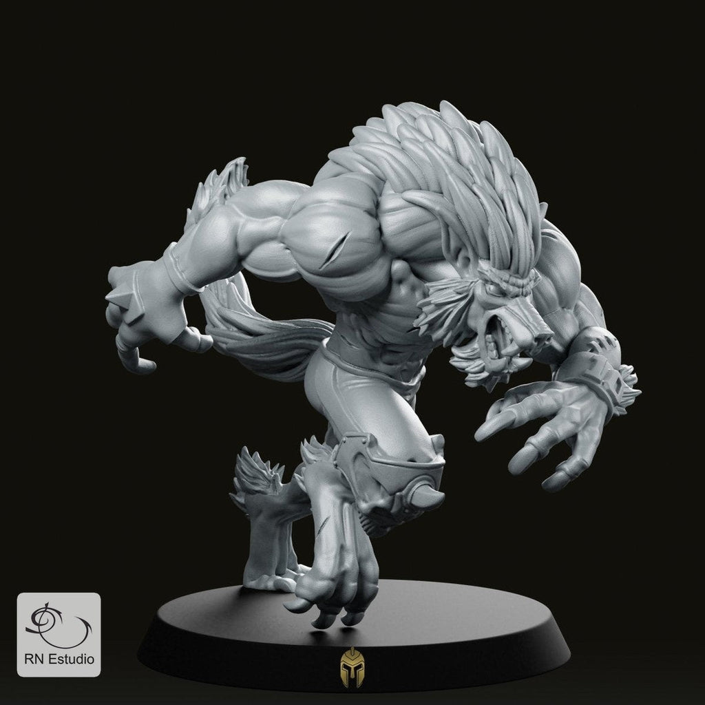 Undead Eternals Werewolf 10 Miniature