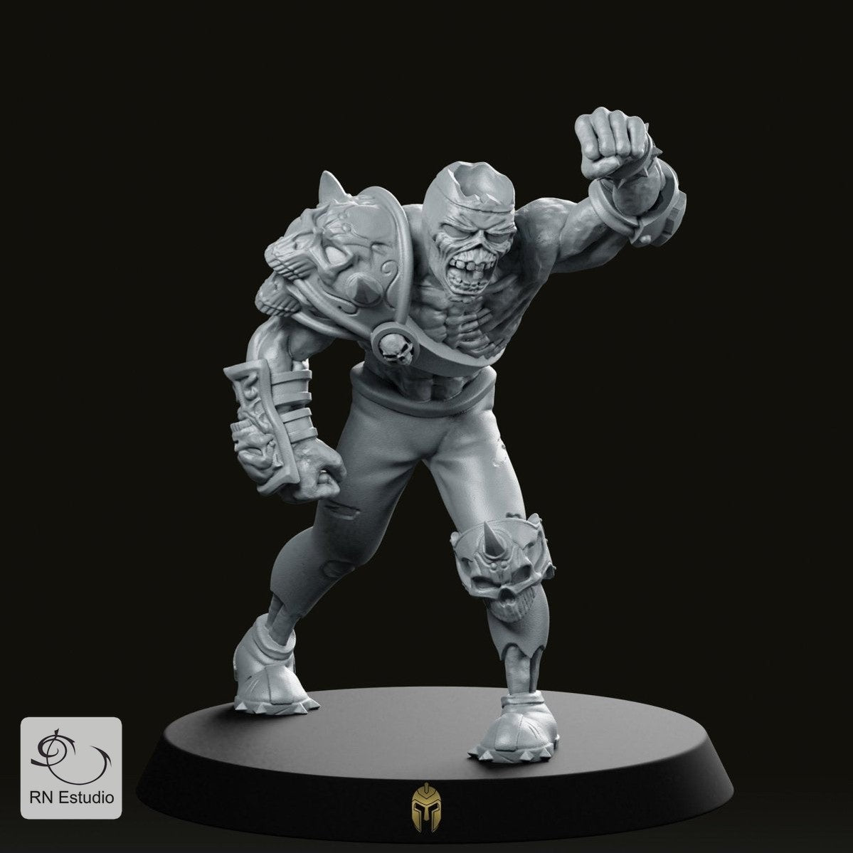 Undead Eternals Zombie Linemen 8 Miniature