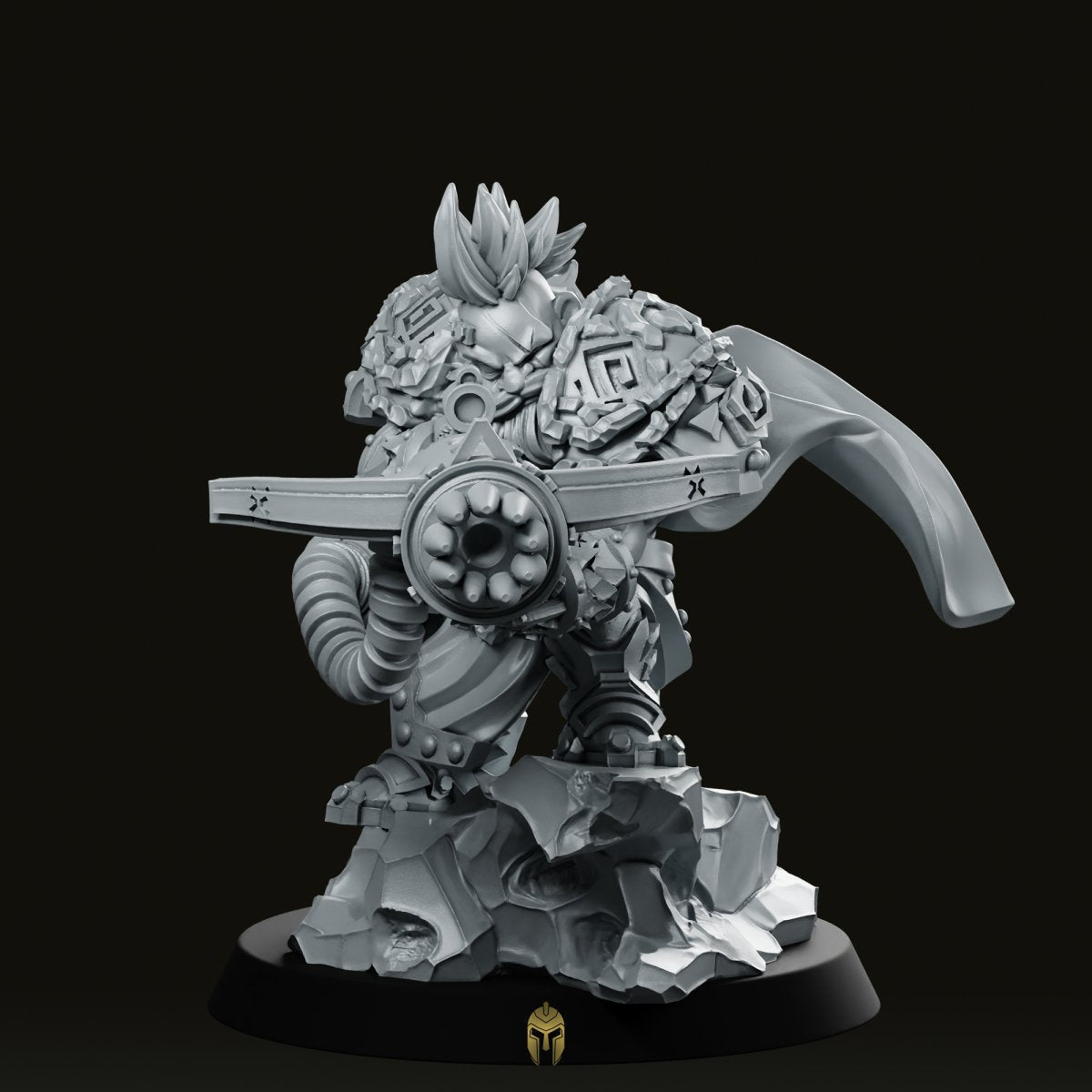 Vulcan Dwarf Pankron Oggon Miniature