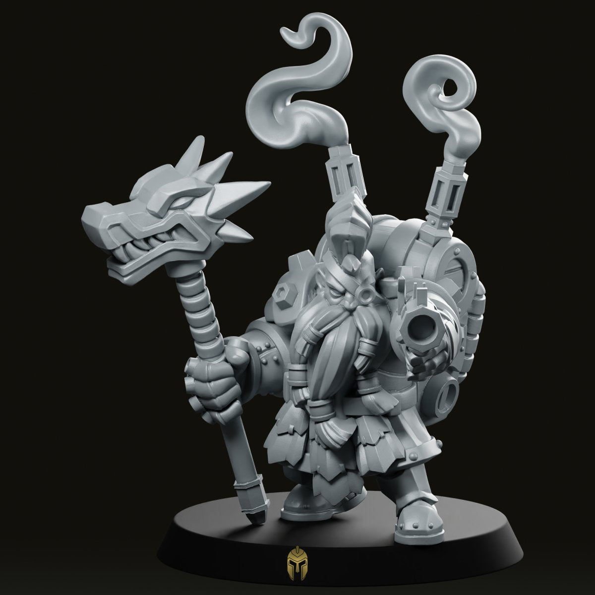 Vulcan Dwarves Lava Engineer A Miniature