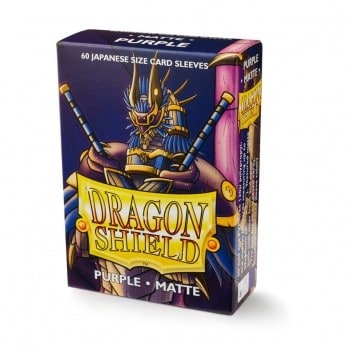 Dragon Shield Matte Japanese size - purple (60 ct. In box)