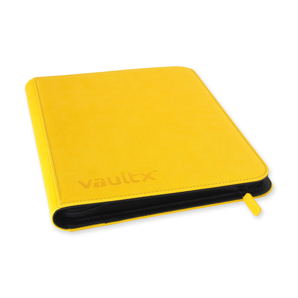 Yellow 9-Pocket Exo-Tec® Zip Binder