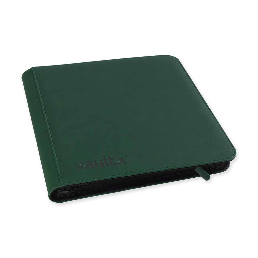 Green 12-Pocket Exo-Tec® Zip Binder