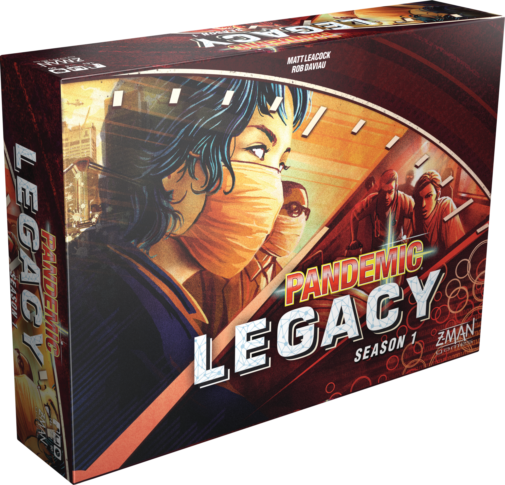 Pandemic Legacy Season 1 Red