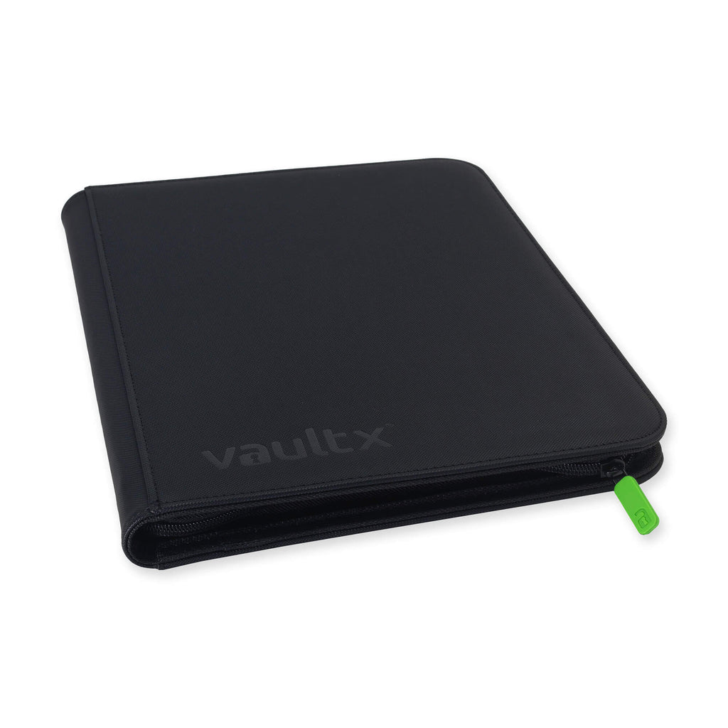 Black 9-Pocket Exo-Tec® Zip Binder