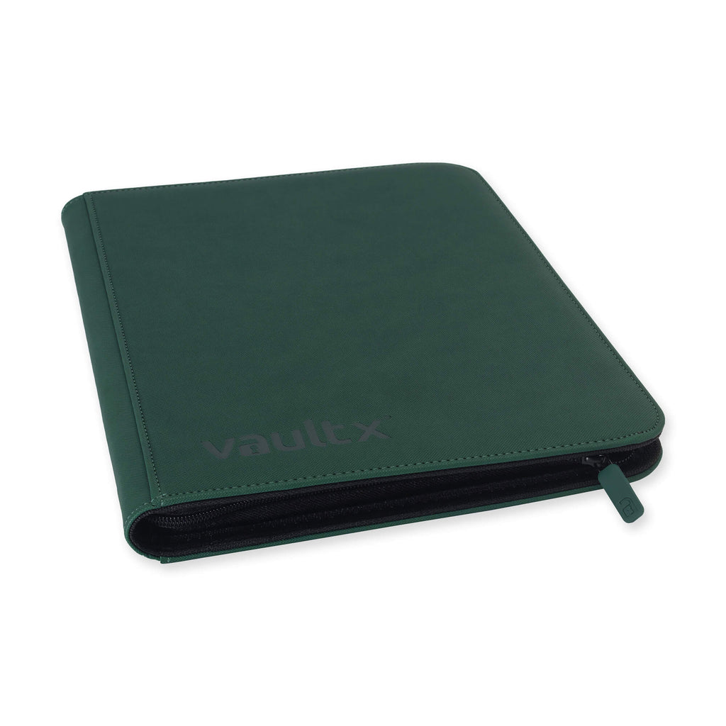 Green 9-Pocket Exo-Tec® Zip Binder