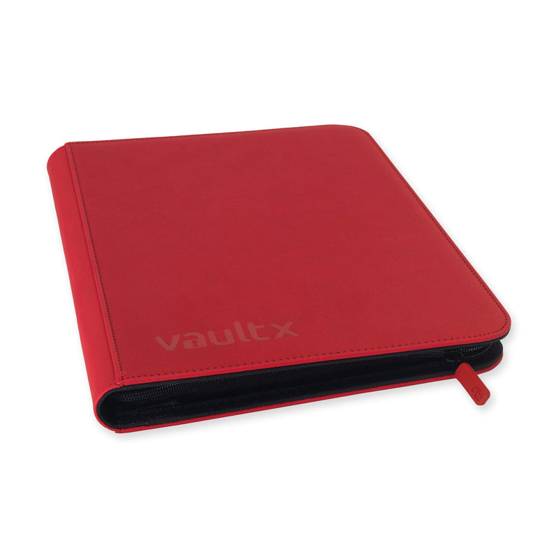 Red 9-Pocket Exo-Tec® Zip Binder