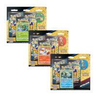 Sword & Shield 12.5 Crown Zenith Pin Collection – Rillaboom / Cinderace / Inteleon