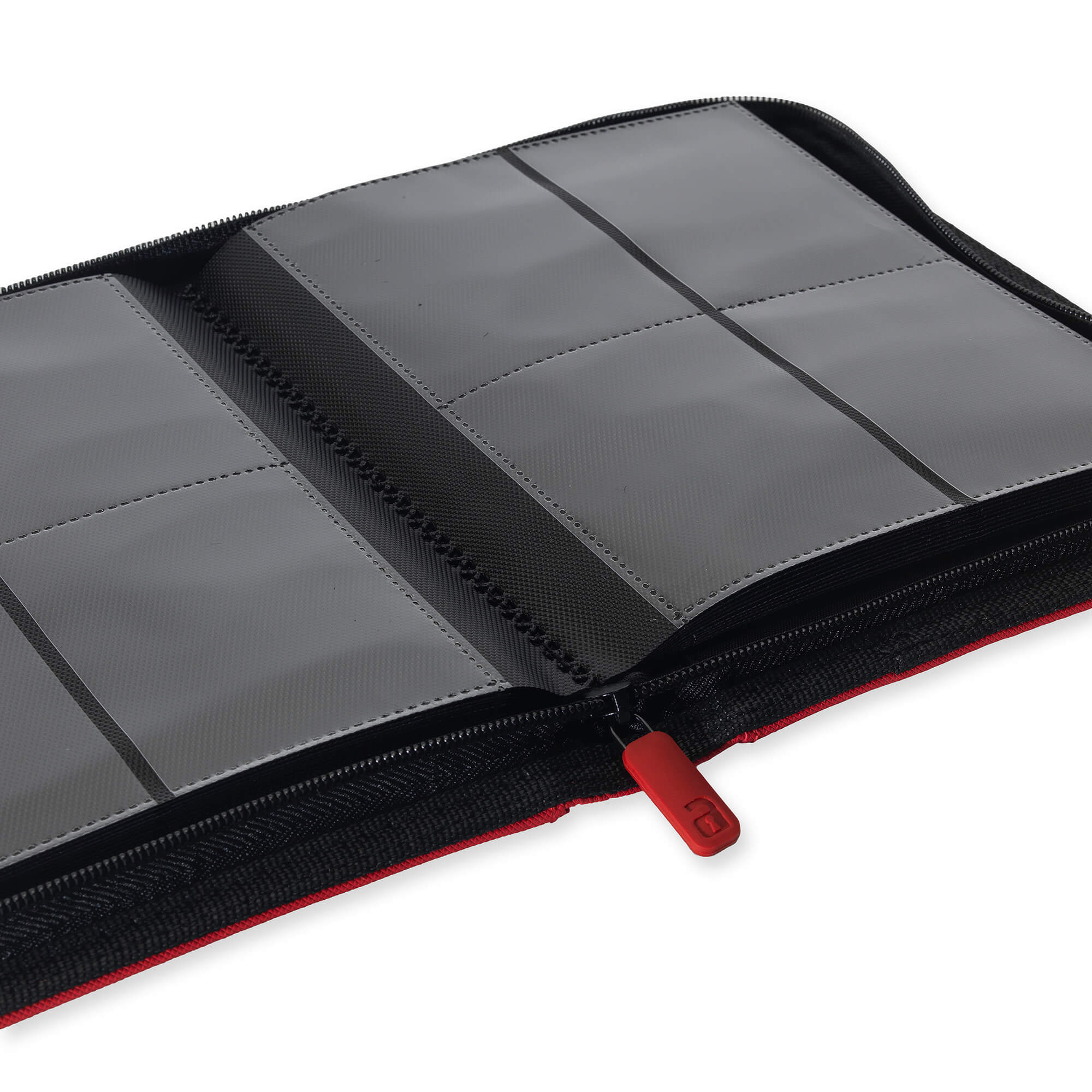 Red 4-Pocket Exo-Tec® Zip Binder