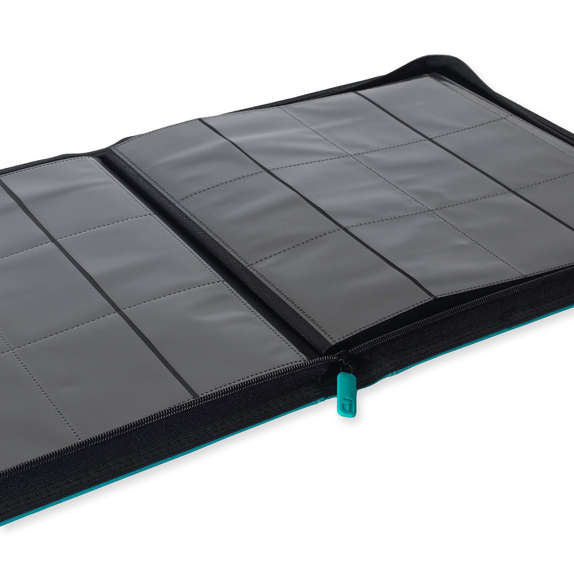 Teal 12-Pocket Exo-Tec® Zip Binder