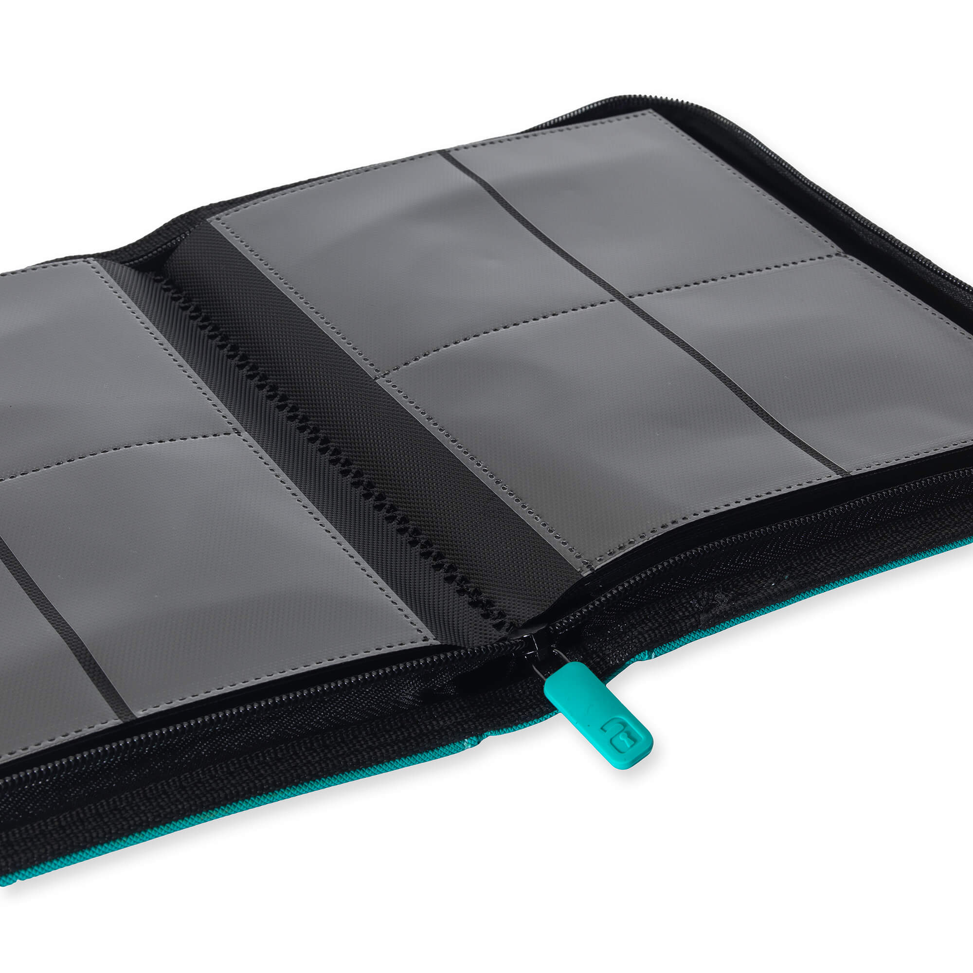 Teal 4-Pocket Exo-Tec® Zip Binder