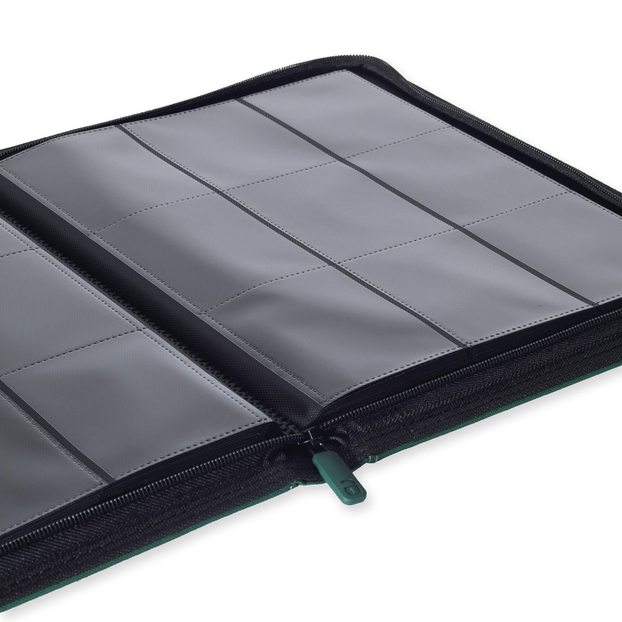 Green 9-Pocket Exo-Tec® Zip Binder