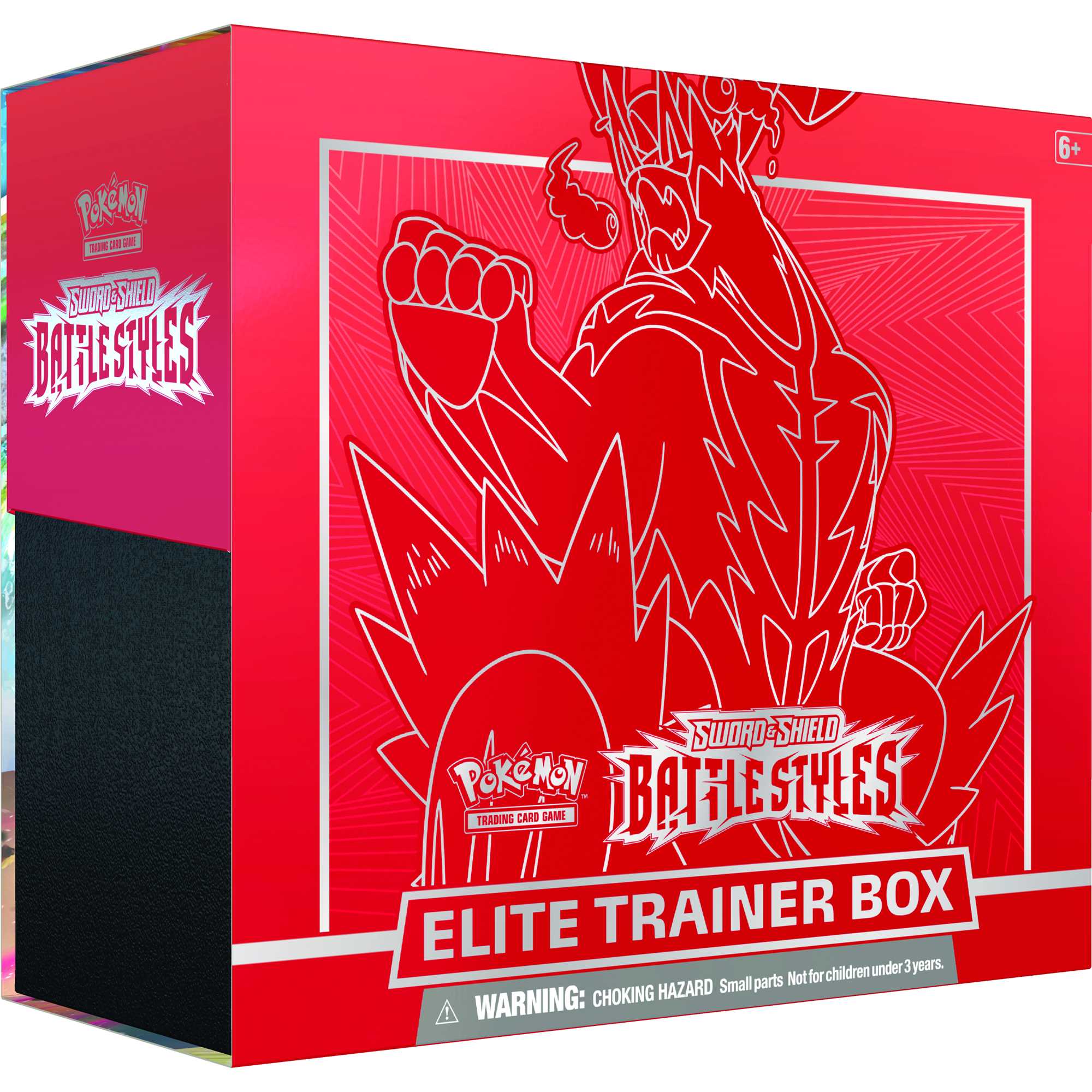 Sword & Shield 5 Battle Styles Elite Trainer Box Red