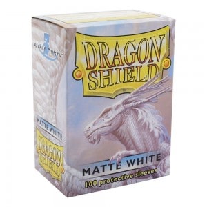 Dragon Shield Matte - White(100ct)