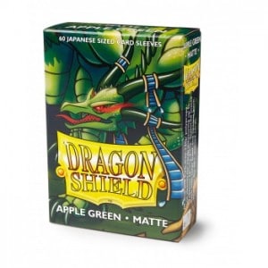 Dragon Shield Matte Japanese size - Apple Green (60 ct. In box)