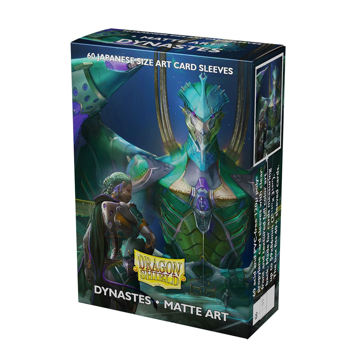 Dragon Shield Matte Japanese size - Dynasties (60 ct. In box)