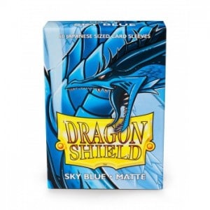 Dragon Shield Matte Japanese size - Sky Blue (60 ct. In box)
