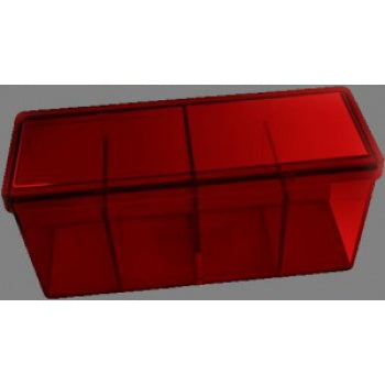 Dragon Shield Storage Box with 4 compartments - Red