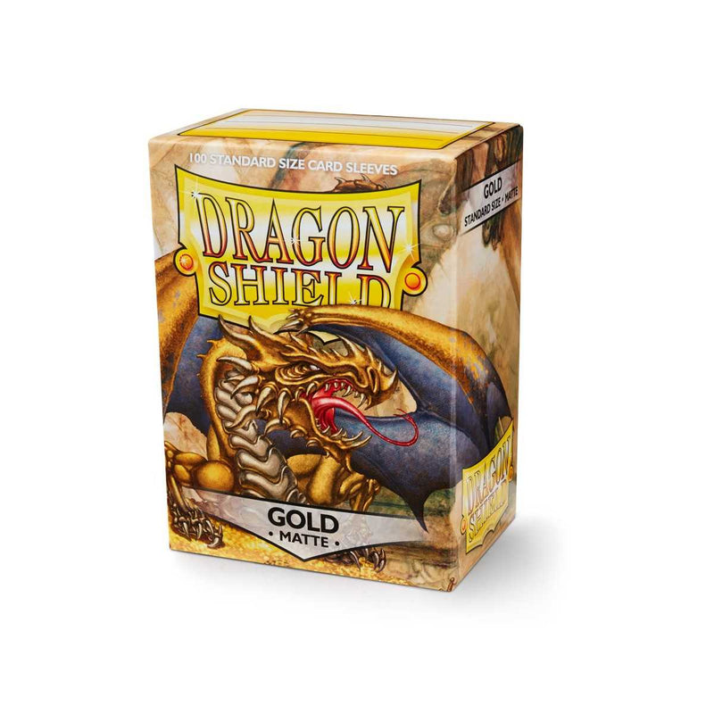 Dragon Shield Matte- Gold (100ct)