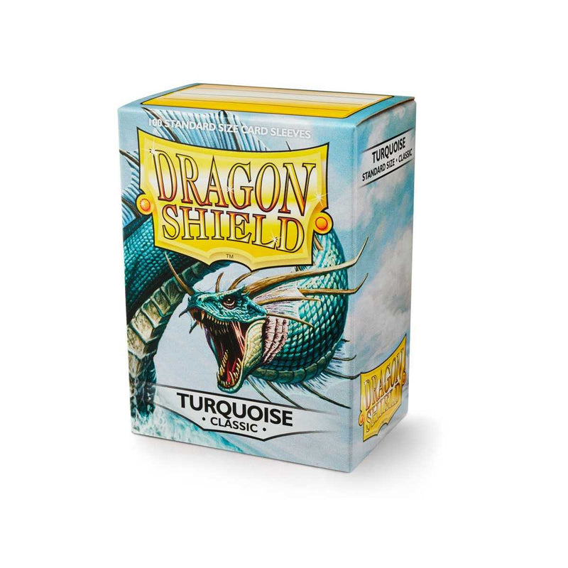 Dragon Shield Classic- Turquoise (100ct)