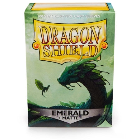 Dragon Shield Matte - Emerald (100 ct. in box)