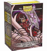 Dragon Shield – Matte Art Sleeves – Lane Thunderhoof: Portrait (100)