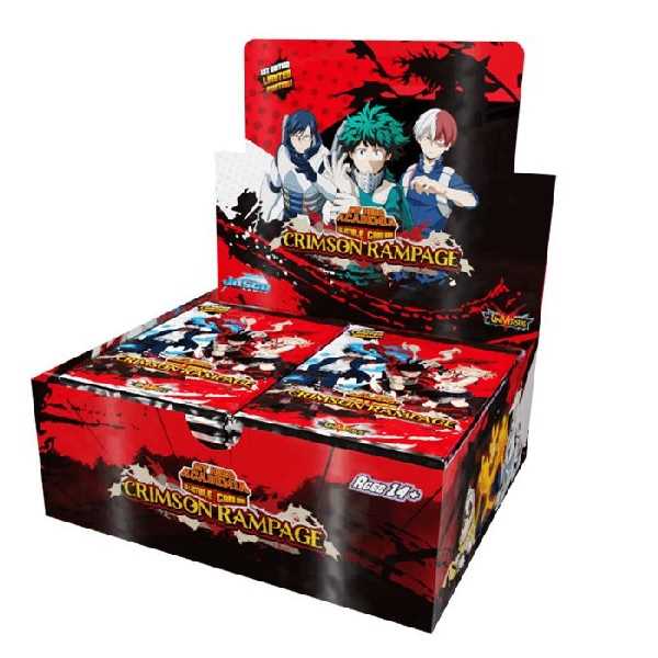 Series 2: Crimson Rampage Booster Display