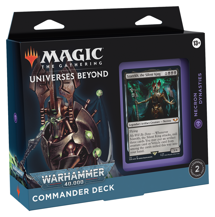 Universes Beyond: Warhammer 40,000 Commander Deck Necron Dynasties
