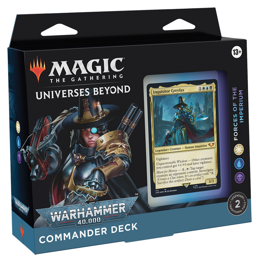 Universes Beyond: Warhammer 40,000 Commander Deck Forces of the Imperium