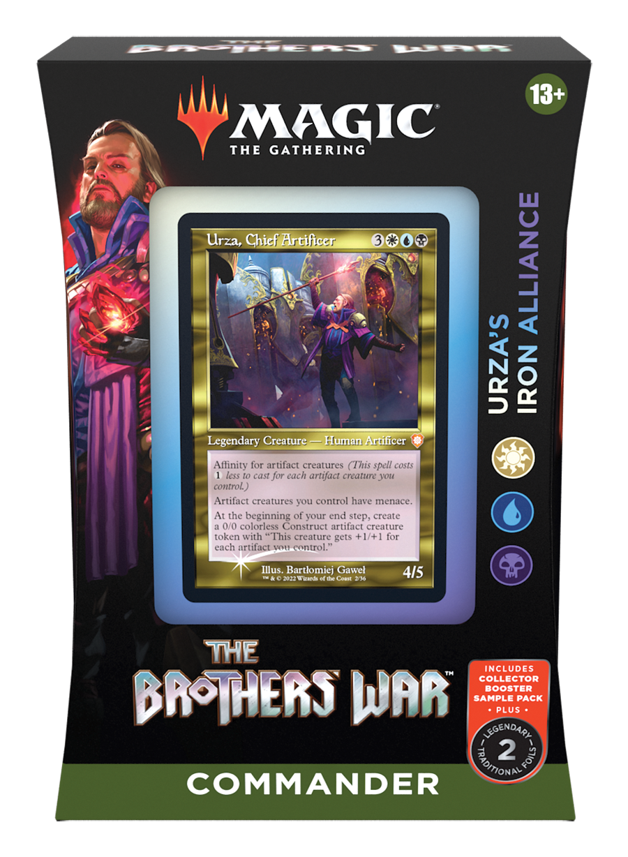 The Brothers' War Commander Decks Urza's Iron Alliance