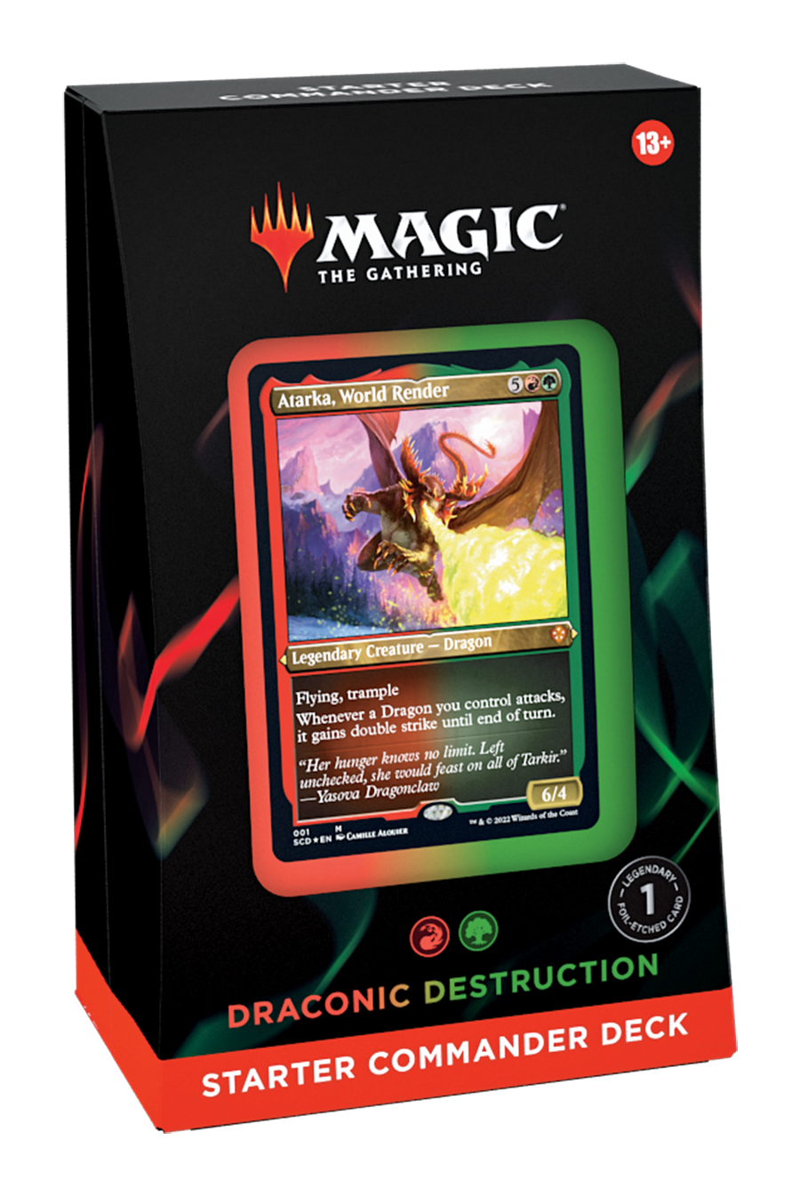 Draconic Destruction Commander Deck