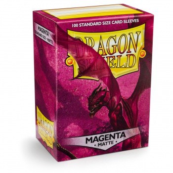 Dragon Shield Matte - Magenta (100 ct. in box)