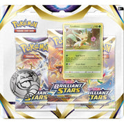 Sword & Shield 9 Brilliant Stars 3-Pack Booster Display