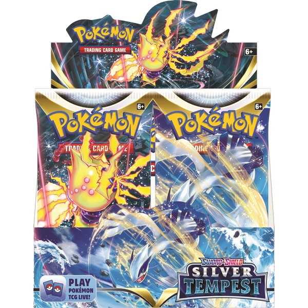Pokemon TCG Sword & Shield 12 Silver Tempest Booster Box (36 Booster Packs)