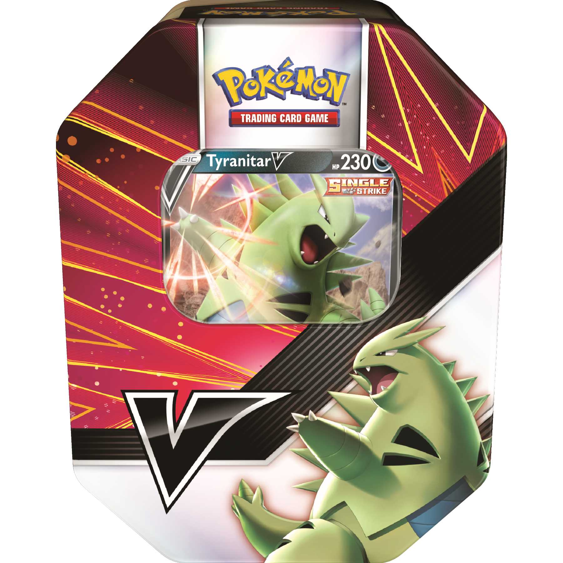 V Strikers Tin (Tyranitar V)