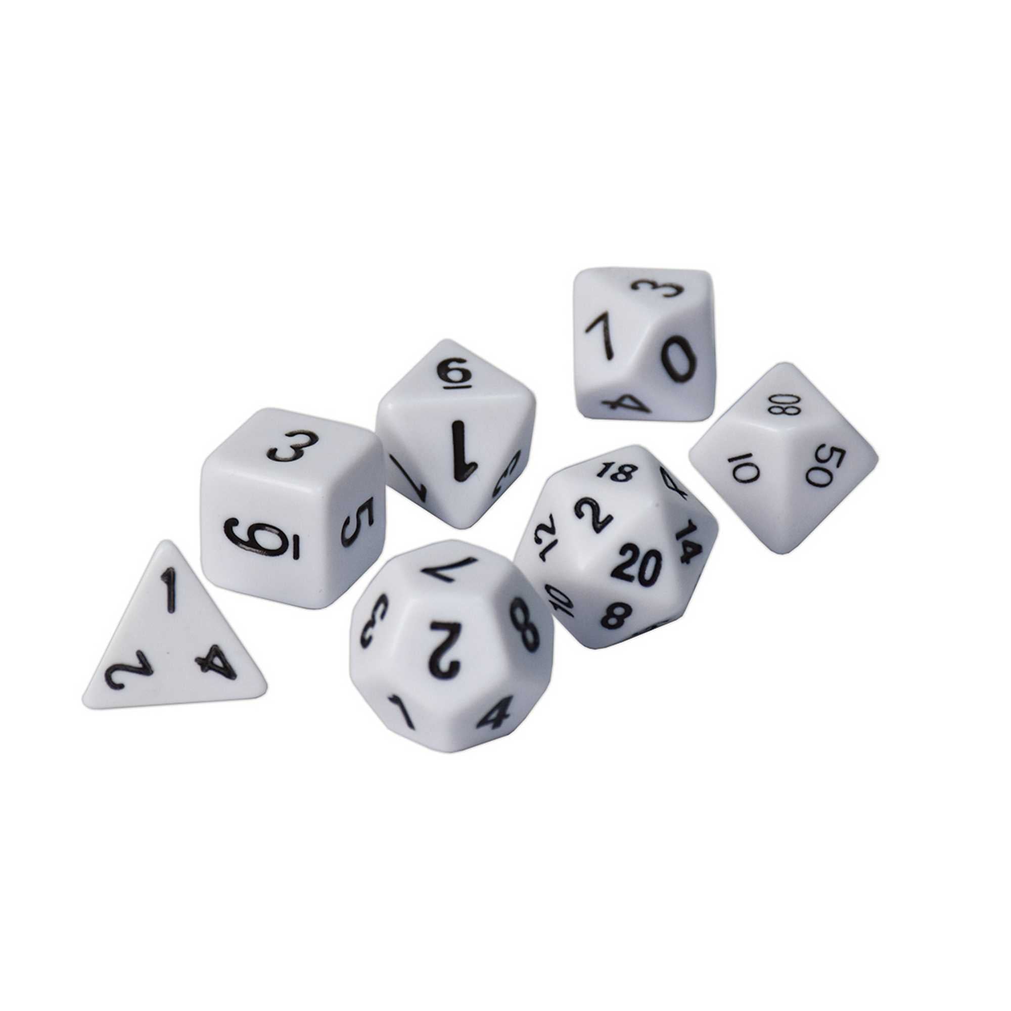 Ultra Pro Roleplaying Dice: White