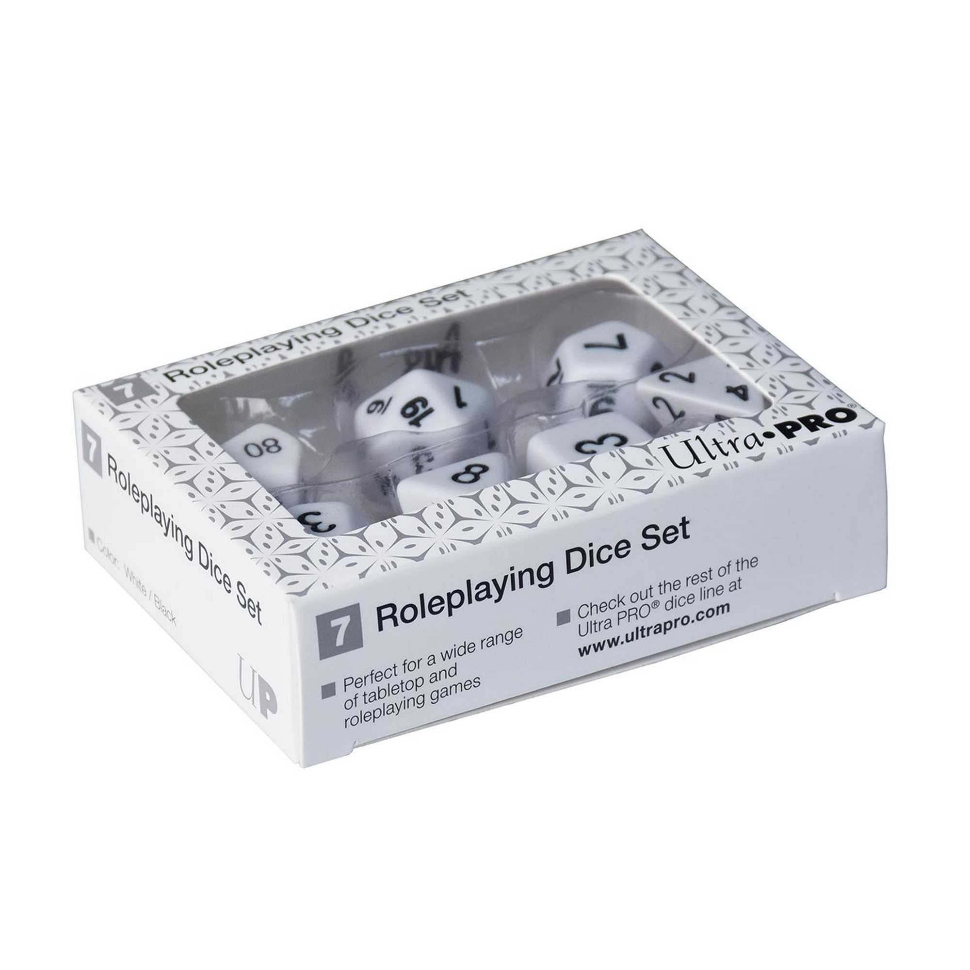 Ultra Pro Roleplaying Dice: White