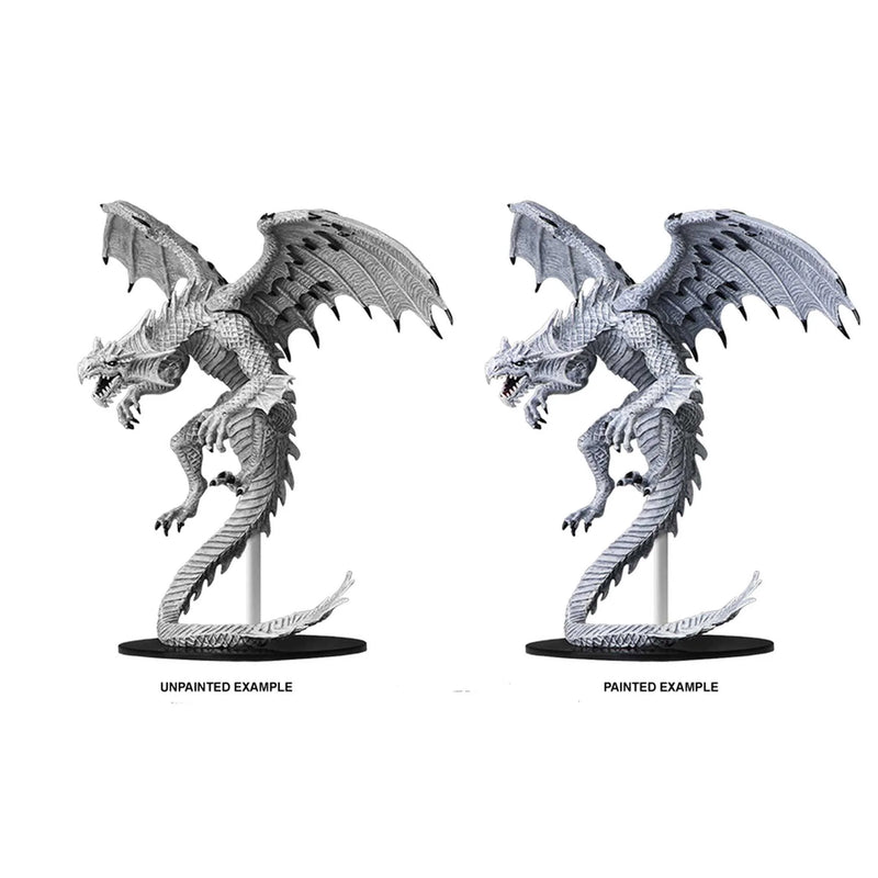 Pathfinder Battles Deep Cuts Unpainted Miniatures: Gargantuan White Dragon