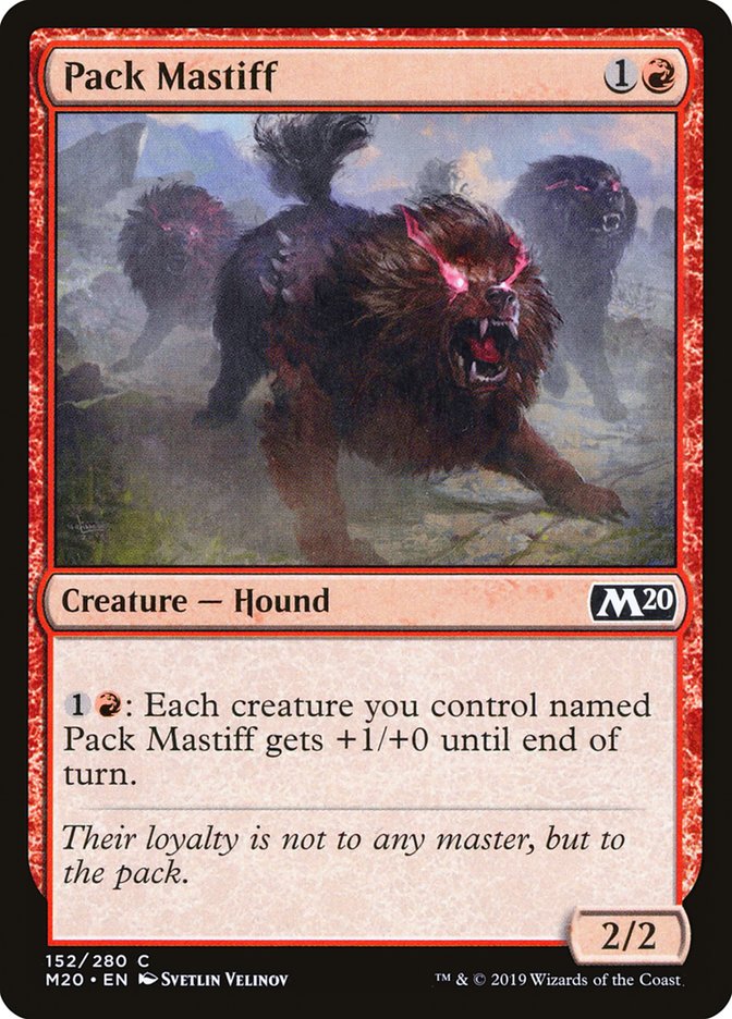 Pack Mastiff [Core Set 2020]